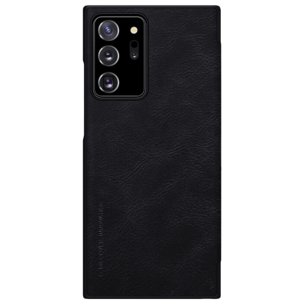 Чехол для смартфона Samsung Galaxy Note 20 Ultra Nillkin/ Flip Cover/ Кожа/ Черный photo 1 Чехол для смартфона Samsung Galaxy Note 20 Ultra Nillkin/ Flip Cover/ Кожа/ Черный photo 1
