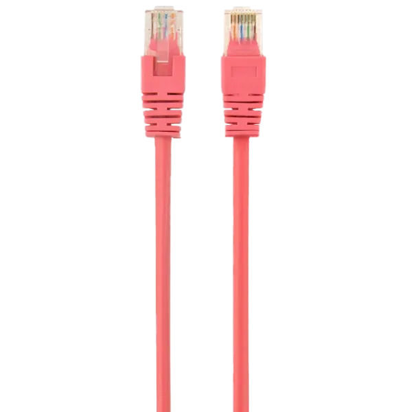 Cablu de date Cablexpert RJ-45 + RJ-45 5 m/ Pink photo 1