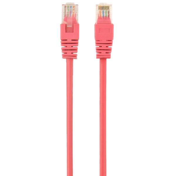 Cablu de date Cablexpert RJ-45 + RJ-45 5 m/ Pink photo 1