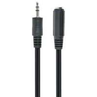 Аудио кабель Cablexpert 3.5 mm + 3.5 mm 1.5 м/ Черный