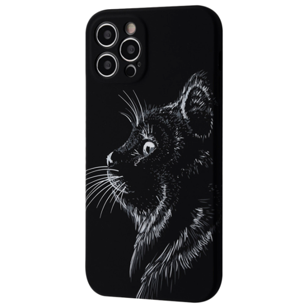 Husă pentru smartphone Apple iPhone 12 Pro WAVE/ Back/ TPU/ White Black photo 1 Husă pentru smartphone Apple iPhone 12 Pro WAVE/ Back/ TPU/ White Black photo 1