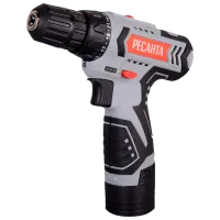 Шуруповерт Resanta ДА-12-2ЛК 1400 об/мин