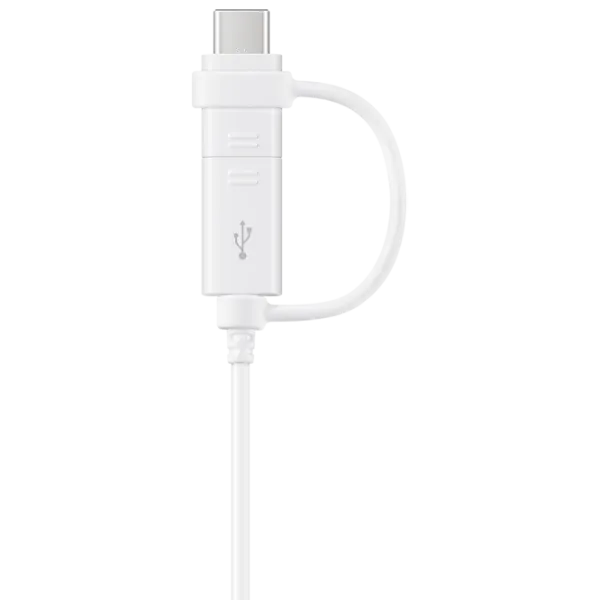 Кабель для телефона EP-DG930DWEGRU Samsung USB Type-A + microUSB, USB Type-C 1.5 м/ Белый photo 1 Кабель для телефона EP-DG930DWEGRU Samsung USB Type-A + microUSB, USB Type-C 1.5 м/ Белый photo 1