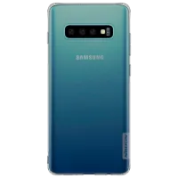 Husă pentru smartphone Samsung Galaxy S10+ Nillkin/ Back/ TPU/ Transparent Gray