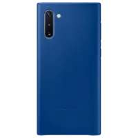 Чехол для смартфона Samsung Galaxy Note 10 Samsung/ Back/ Кожа/ Синий