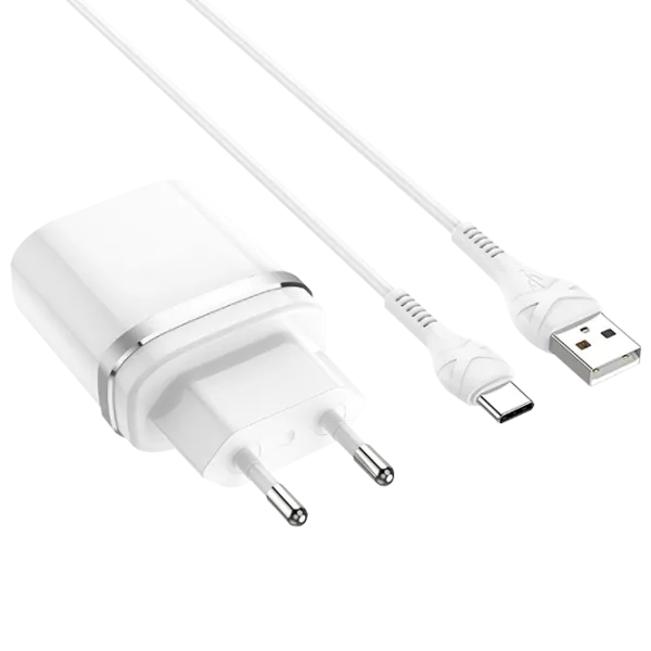 Сетевое зарядное устройство EVO USB QC3.0 (Type-C) Белый photo 1