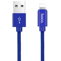 Кабель для телефона U13 Hoco USB Type-A + Lightning 0.5 м/ Синий