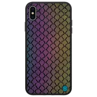 Husă pentru smartphone Apple iPhone XS Max Nillkin/ Back/ TPU/ PC/ Rainbow