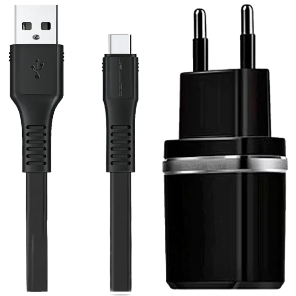 Сетевое зарядное устройство Rival 2USB 2.4A (MicroUSB) Черный photo 1