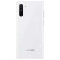 Husă pentru smartphone Samsung Galaxy Note 10 Samsung/ Led Cover/ PU/ White