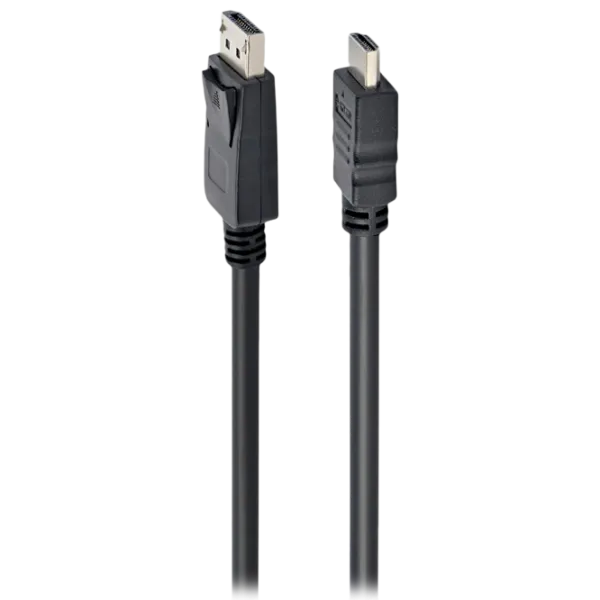 Кабель видео Cablexpert DisplayPort + HDMI 1.8 м / Черный photo 1