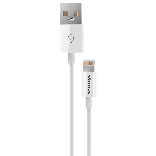 Cablu pentru telefon 20484 Nillkin USB Type-A + Lightning 1 m/ White photo 1