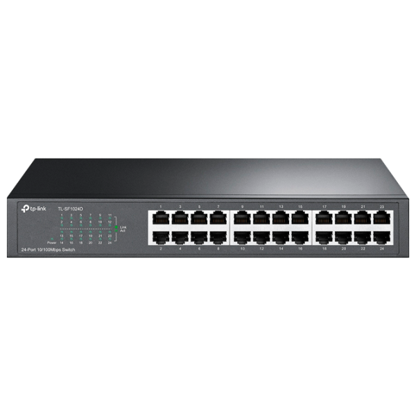 PoE Коммутатор TP-Link TL-SF1024D Черный photo 1