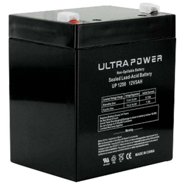 Acumulator pentru UPS Ultra Power UP1250 12 V 5 Ah Black photo 1