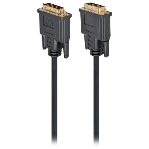 Cablu video Cablexpert DVI + DVI 1.8 m/ Black photo 1