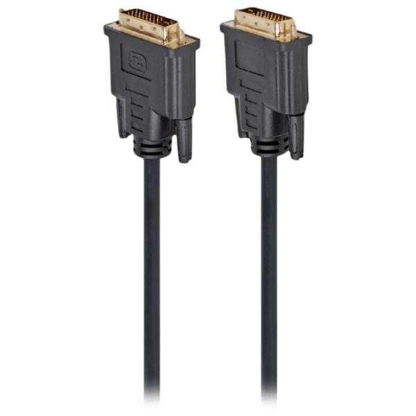 Cablu video Cablexpert DVI + DVI 1.8 m/ Black photo 1