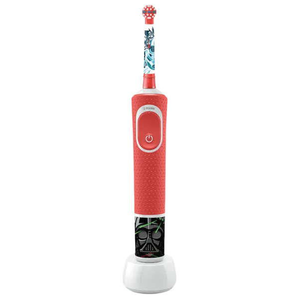 Periuță de dinți electrică Braun Kids Vitality D100 StarWars 2D/ Red photo 1 Periuță de dinți electrică Braun Kids Vitality D100 StarWars 2D/ Red photo 1