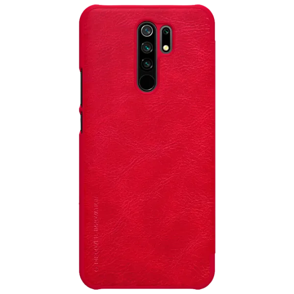 Husă pentru smartphone Xiaomi Redmi 9 Nillkin/ Flip Cover/ Leather/ TPU/ Red photo 1