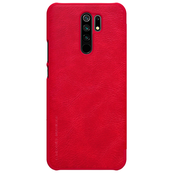 Husă pentru smartphone Xiaomi Redmi 9 Nillkin/ Flip Cover/ Leather/ TPU/ Red photo 1