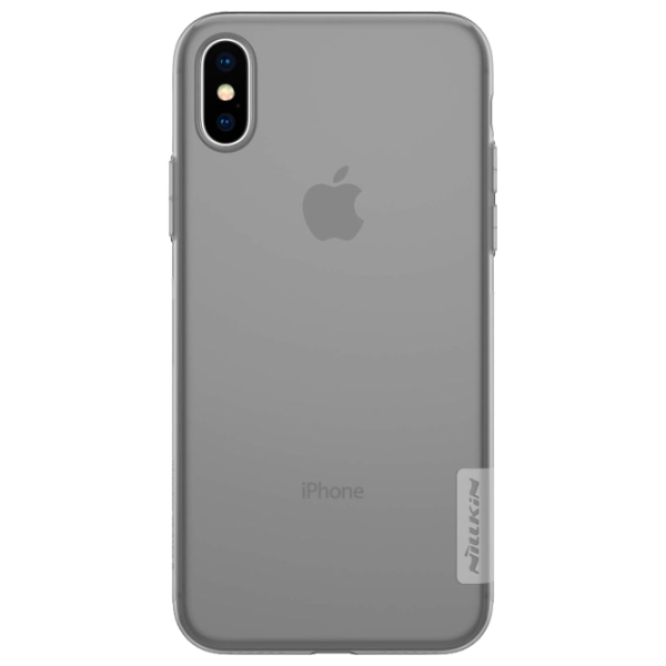 Husă pentru smartphone Apple iPhone X/ XS Nillkin/ Back/ TPU/ Transparent Gray photo 1
