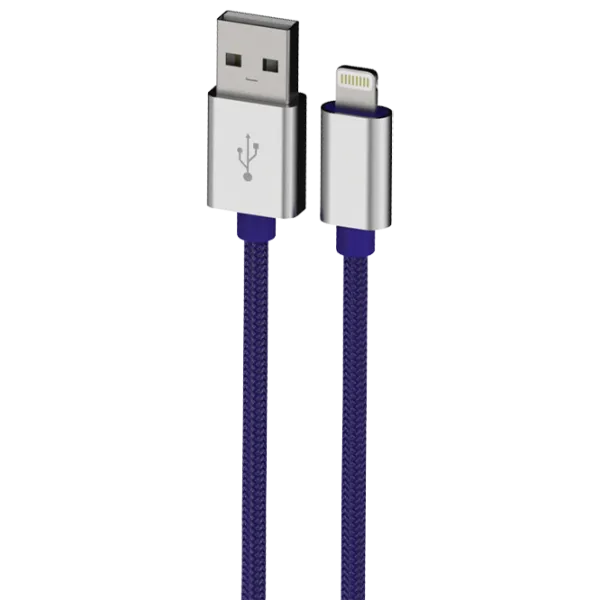Кабель для телефона 80526 Hama USB Type-A + Lightning 1 м/ Синий photo 1