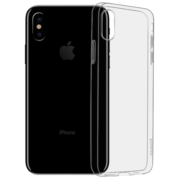 Husă pentru smartphone Apple iPhone XS Max Hoco/ Back/ TPU/ Transparent Black photo 1 Husă pentru smartphone Apple iPhone XS Max Hoco/ Back/ TPU/ Transparent Black photo 1