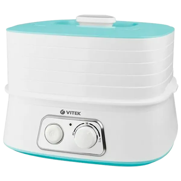 Uscător de fructe și legume Vitek VT-5053 250 W/ White photo 1