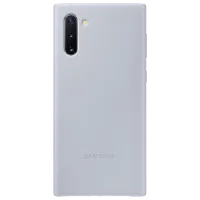 Чехол для смартфона Samsung Galaxy Note 10 Samsung/ Back/ Кожа/ Серый
