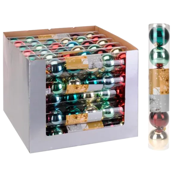 Jucării pentru brad Christmas 34437 5 cm/ Multicolor photo 1 Jucării pentru brad Christmas 34437 5 cm/ Multicolor photo 1