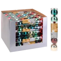 Игрушки для ёлки Christmas 34437 5 см/ Разноцветный