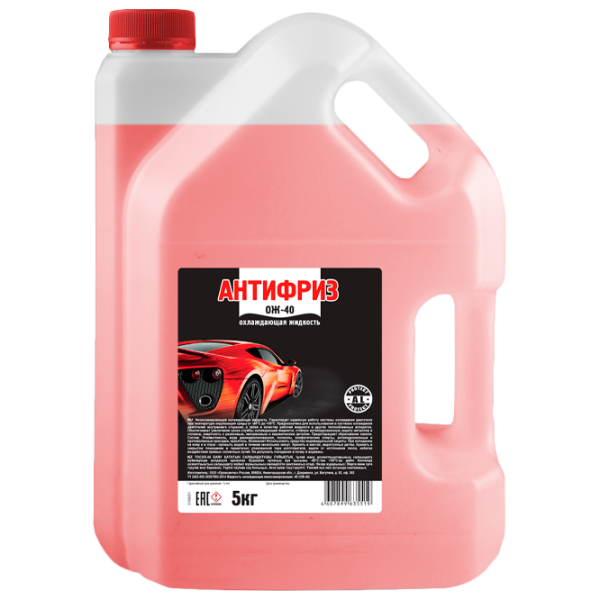 Antigel Aisberg New Formula 62001 5 l Red photo 1 Antigel Aisberg New Formula 62001 5 l Red photo 1