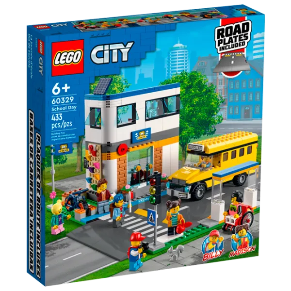 Детский конструктор LEGO Школьный день Школа/ Разноцветный photo 1