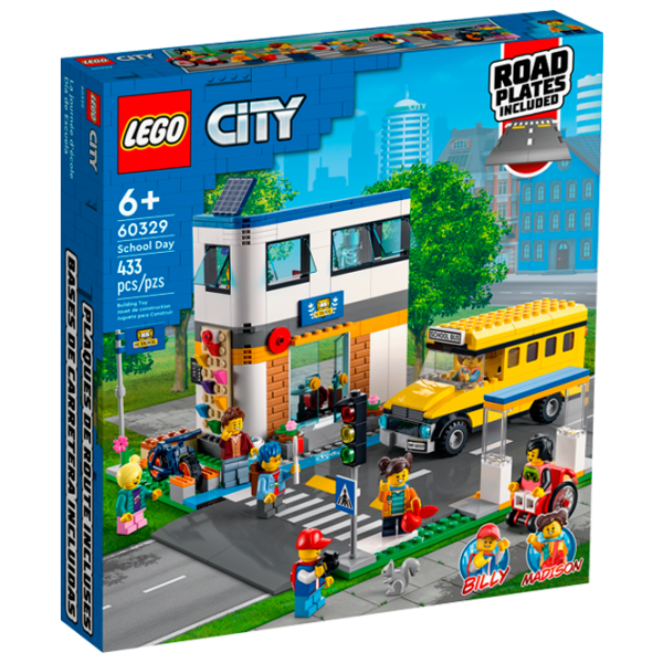 Детский конструктор LEGO Школьный день Школа/ Разноцветный photo 1