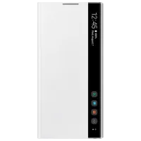 Чехол для смартфона Samsung Galaxy Note 10 Samsung/ Flip Cover View/ PU/ Белый