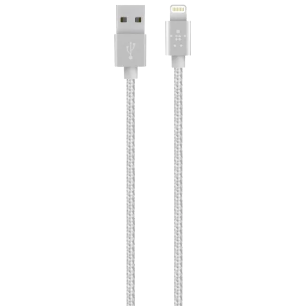 Cablu pentru telefon MIXIT Belkin USB Type-A + Lightning 1.2 m/ Gray photo 1