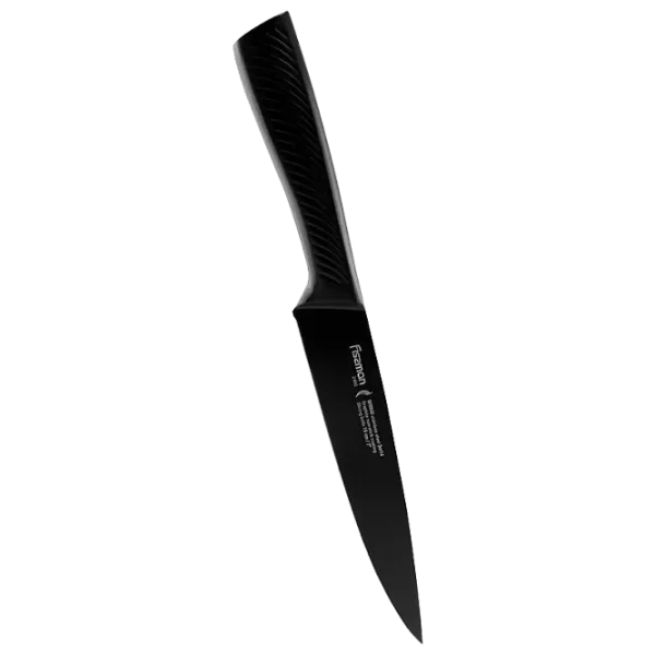 Кухонный нож Fissman 2480 Shinai Нержавеющая сталь/ Черный photo 1