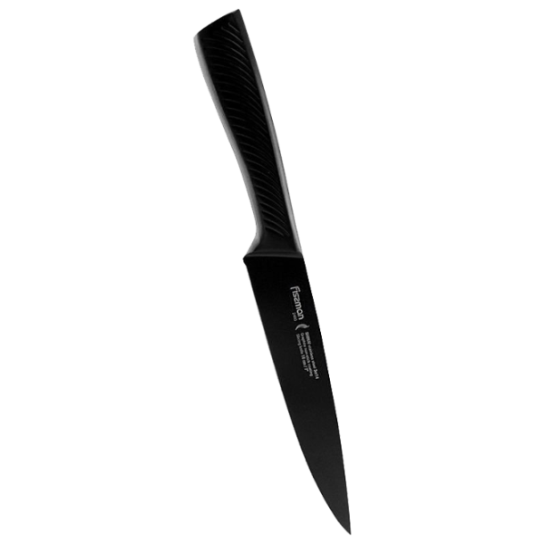 Кухонный нож Fissman 2480 Shinai Нержавеющая сталь/ Черный photo 1