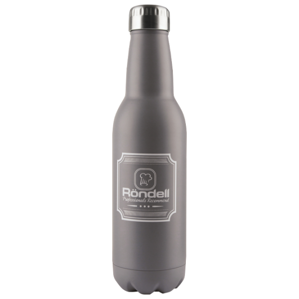 Термобутылка Rondell Bottle RDS-841 Серый 0.75л photo 1