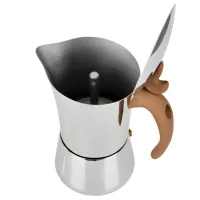 Гейзерная кофеварка Fissman EM-9416 0.54л / Нержавеющая сталь / Нержавеющая сталь