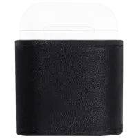 Чехол для наушников Apple Airpods (NJ019) Nillkin/ Кожа/ Черный