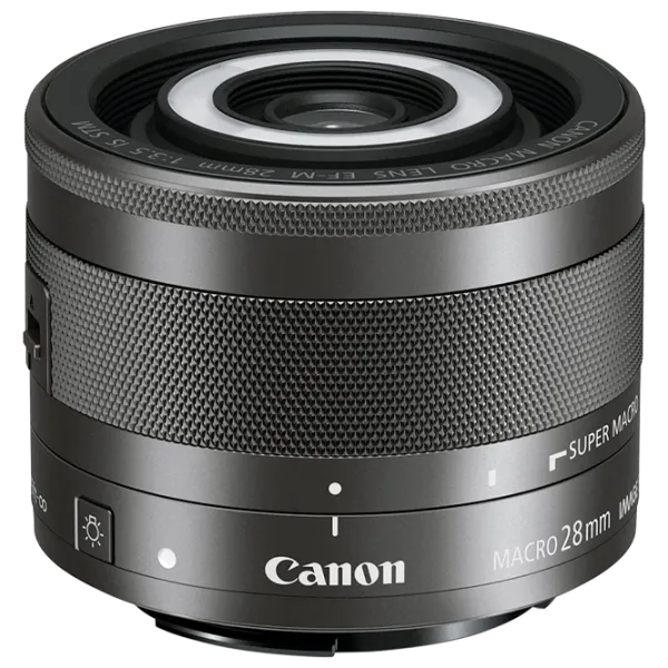 Obiectiv Canon EF-M 28 mm f/ 3.5 Macro IS STM Black photo 1 Obiectiv Canon EF-M 28 mm f/ 3.5 Macro IS STM Black photo 1