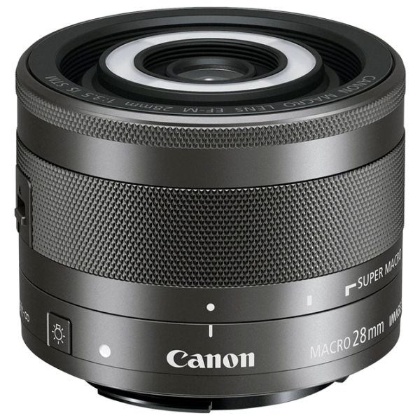 Obiectiv Canon EF-M 28 mm f/ 3.5 Macro IS STM Black photo 1 Obiectiv Canon EF-M 28 mm f/ 3.5 Macro IS STM Black photo 1