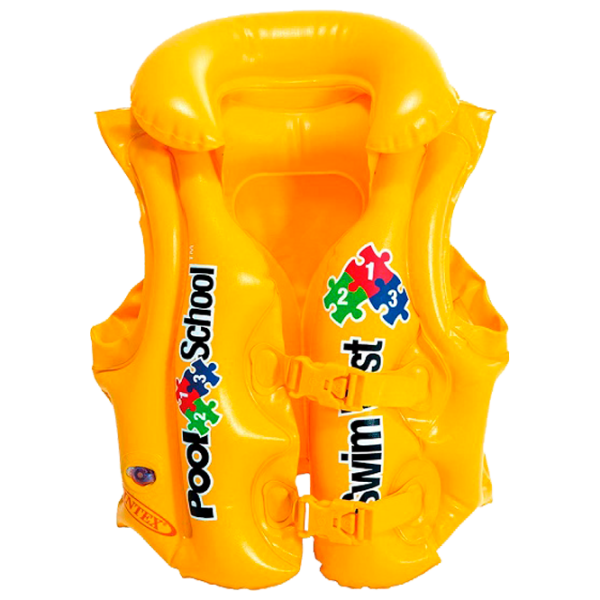 Надувной жилет Intex 58660 Винил/ Желтый photo 1