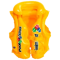 Надувной жилет Intex 58660 Винил/ Желтый