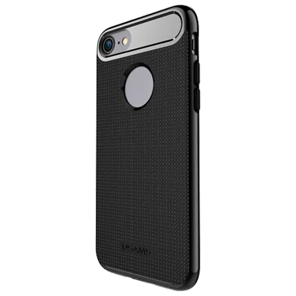 Husă pentru smartphone Apple iPhone 7/ 8/ SE2 USAMS/ Back/ TPU/ PC/ Black photo 1