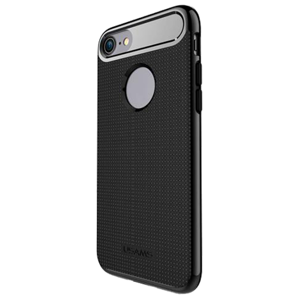 Husă pentru smartphone Apple iPhone 7/ 8/ SE2 USAMS/ Back/ TPU/ PC/ Black photo 1