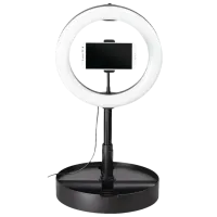 Trepied cu lampă Hama SpotLight FoldUp (4642) 254 mm Black