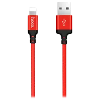 Кабель для телефона X14 Hoco USB Type-A + Lightning 1 м/ Красный