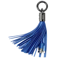 Cablu pentru telefon RC-053i Remax USB Type-A + Lightning 0.08 m/ Blue