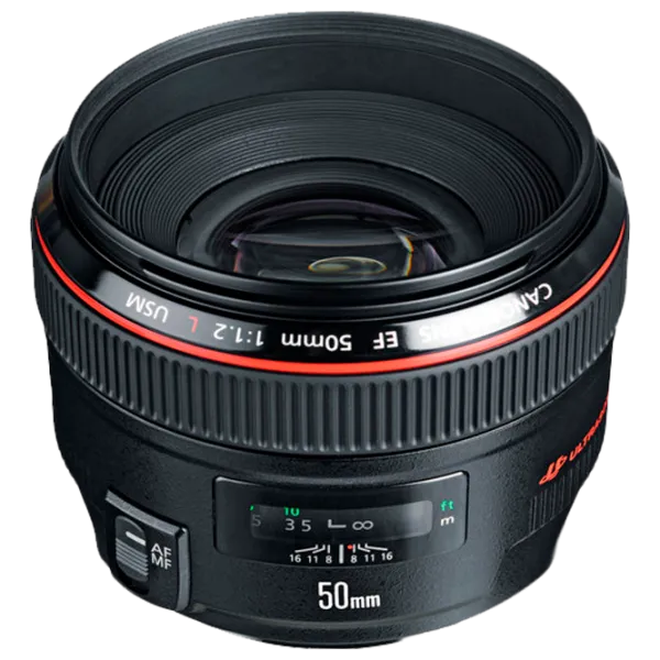 Obiectiv Canon EF 50 mm f/ 1.2L USM Black photo 1 Obiectiv Canon EF 50 mm f/ 1.2L USM Black photo 1